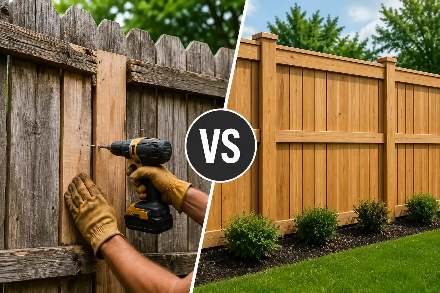 Repairing vs. Replacing a Fence: How to Decide (2026 Guide)